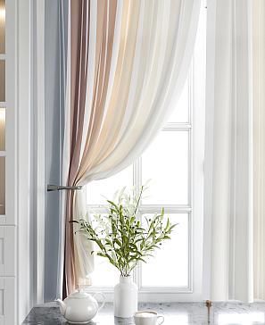 Комплект штор «Палетт (кофе и ваниль)»