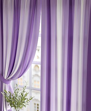 Комплект штор «Игниол» фиолетового цвета