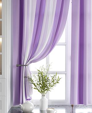 Комплект штор «Игниол» фиолетового цвета