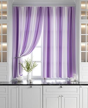 Комплект штор «Игниол» фиолетового цвета