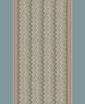 Комплект штор «Бронис (бежево-мятный)» | фото 3