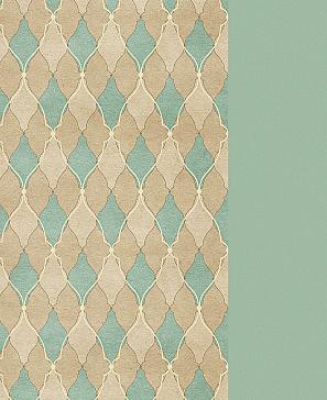 Комплект штор «Лионгри» бирюзового цвета