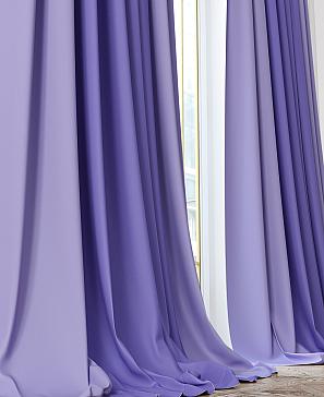 Комплект штор «Чаклиор» фиолетового цвета