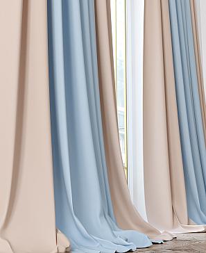 Комплект штор «Оливирс (голубой)» | фото 2