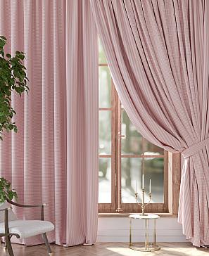 Комплект штор «Элторс» розового цвета