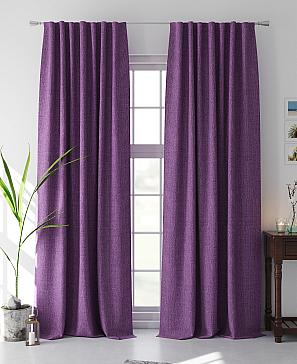Комплект штор «Лерониос» фиолетового цвета
