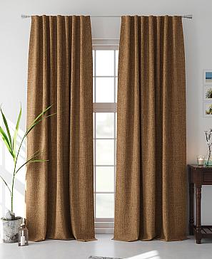 Комплект штор «Лерониос» песочного цвета