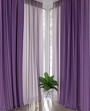 Комплект штор «Лингрони» фиолетового цвета