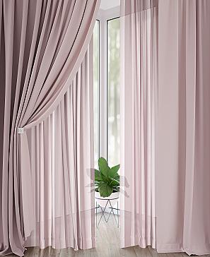 Комплект штор «Лендрис» цвета пыльной розы