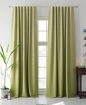 Комплект штор «Элтис (зеленый)»