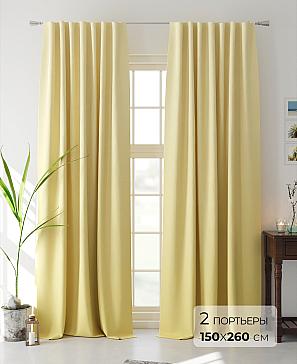 Комплект штор «Элтис (желтый)» | фото