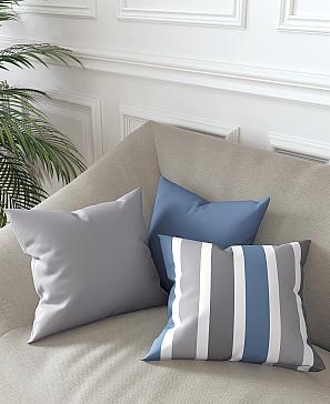 Комплект штор «Элионис» голубого цвета