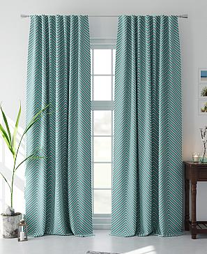 Комплект штор «Лифирони» цвета тиффани