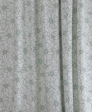 Комплект штор «Ромашки (зелен.)» | фото 3