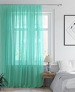 Тюль «Леонайд» цвета тиффани