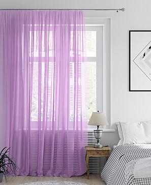 Тюль «Леонайд» сиреневого цвета