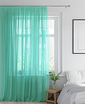 Тюль «Бартоми» цвета тиффани