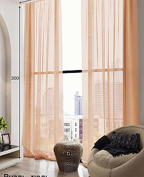 Тюль «Тавия» бежевого цвета