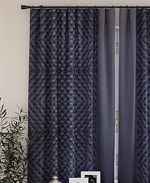 Комплект штор «Менриос (графит)» | фото 3