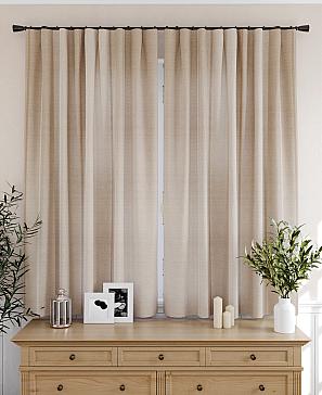 Комплект штор «Арентис» бежевого цвета