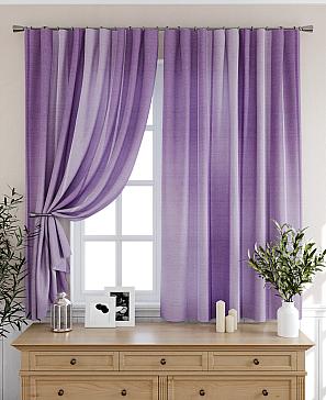 Комплект штор «Арентис» сиреневого цвета