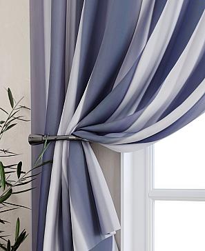 Комплект штор «Лиргонс» серого цвета