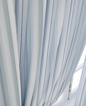 Комплект штор «Римиорс» голубого  цвета