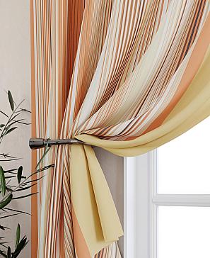 Комплект штор «Олиорс (оранжевый)» | фото 2