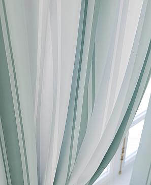 Комплект штор «Бриниас» бирюзового цвета