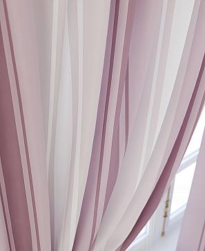 Комплект штор «Бриниас» розового цвета
