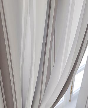 Комплект штор «Бриниас» серого цвета