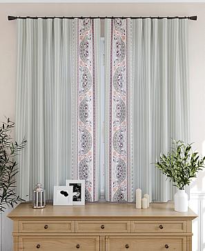 Комплект штор «Кларионс» мятного цвета