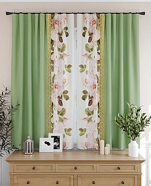 Комплект штор «Тара (зеленый)» | фото 3