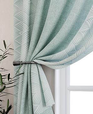 Комплект штор «Авентис (бирюза)» | фото 2