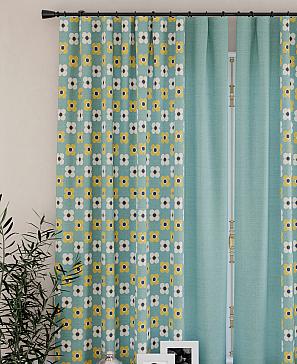 Комплект штор «Милантрис (бирюза)» | фото 3