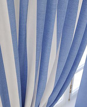 Комплект штор «Берлион» синего цвета