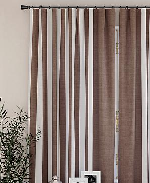 Комплект штор «Берлион (темно-коричневый)» | фото 3