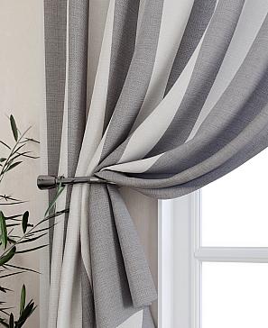 Комплект штор «Берлион» серого цвета