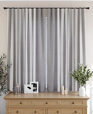 Комплект штор «Берлион» серого цвета