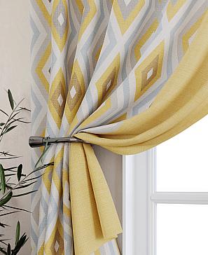 Комплект штор «Динерис (желтый)» | фото 2