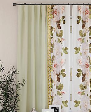 Комплект штор «Тара (светло-зеленый)» | фото 3