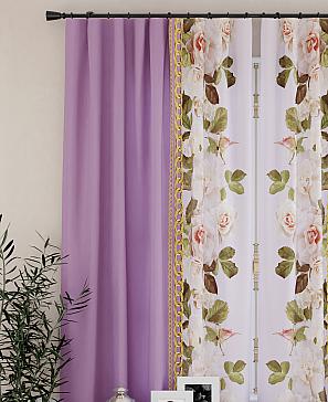 Комплект штор «Тара (фиолетовый)» | фото 3