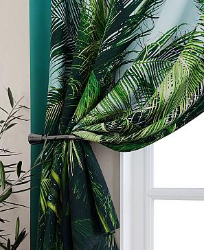 Комплект штор «Палмион (бирюза)» | фото 2