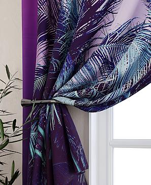 Комплект штор «Палмион (фиолетовый)» | фото 2