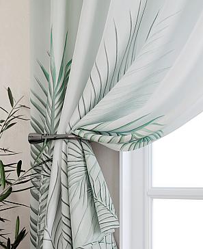 Комплект штор «Бролионс» мятного цвета