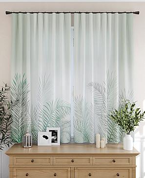 Комплект штор «Бролионс» мятного цвета