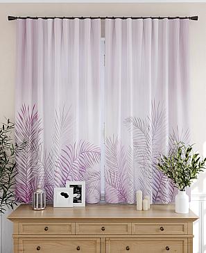 Комплект штор «Бролионс» сиреневого цвета