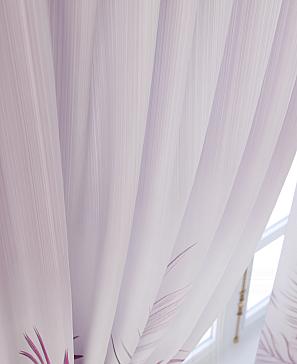 Комплект штор «Бролионс» сиреневого цвета