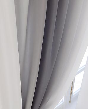 Комплект штор «Мираниас» серого цвета