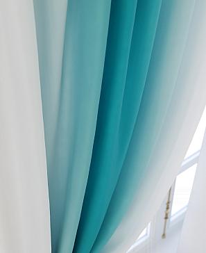 Комплект штор «Мираниас» бирюзового цвета